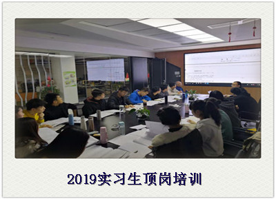 2019实习生顶岗培训
