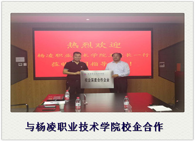 与杨凌职业技术学院的校企合作